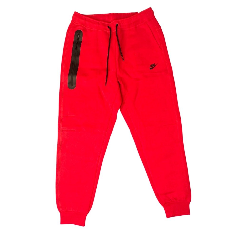 Nike Sportswear Tech Fleece Joggers Mens XXL Red Slim Fit Tapered CU4495-657
